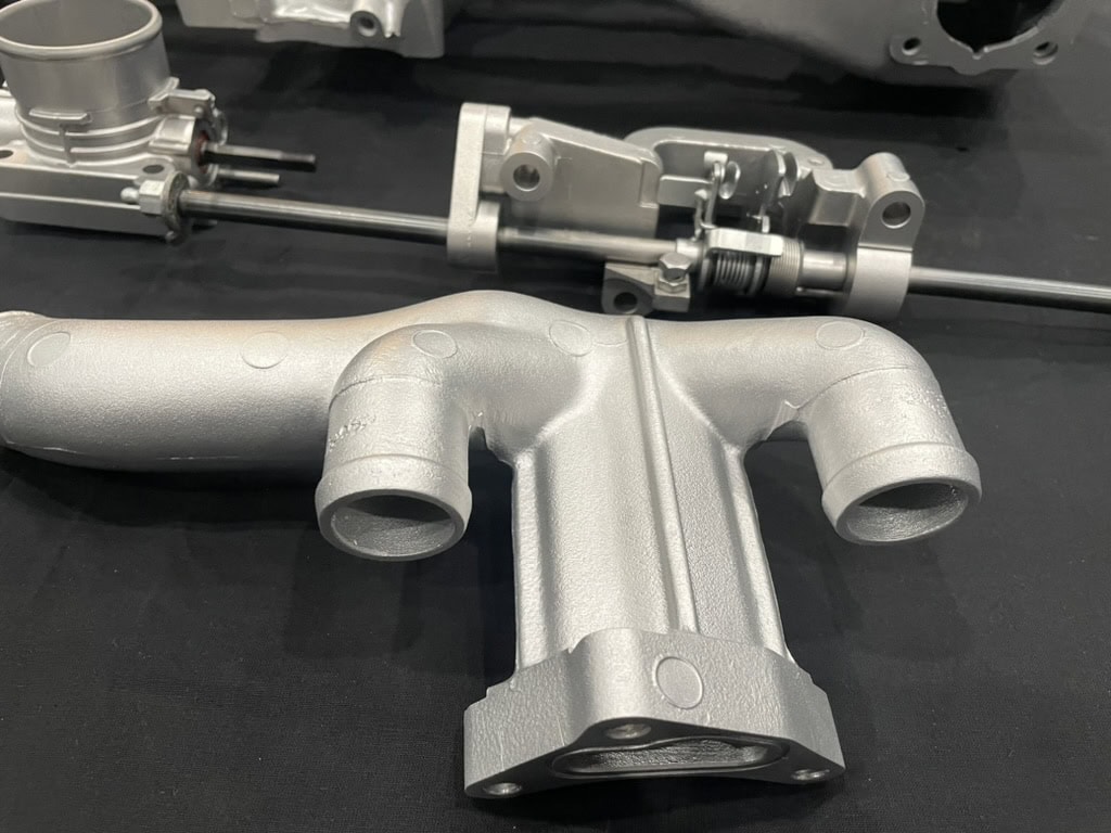 Water outlet housing restoration